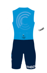 Canberra Cycling Club Full Tilt Aerosuit - rear view