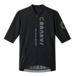 CRANKYS BICYCLE WORX MVMNT AEROLITE PRO JERSEY - BLACK
